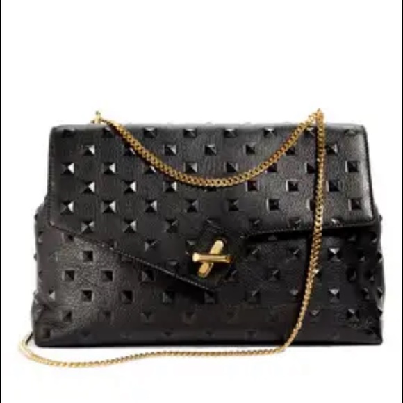 ela DN stud Handbag shoulder bag - Picture 1 of 14